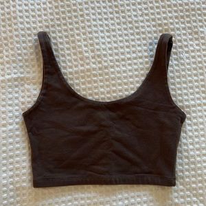 Brandy Melville Brown Bra Top